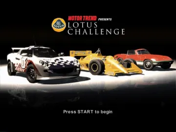 Lotus Challenge (USA) screen shot title